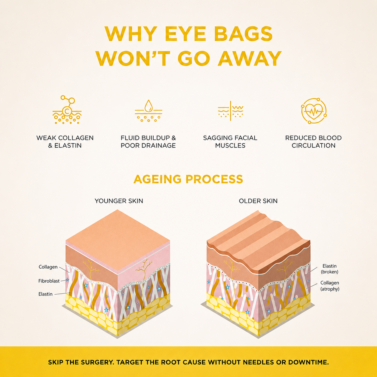 Rarewagon LumiLift Pro - Advanced LED + EMS Eye Rejuvenation System