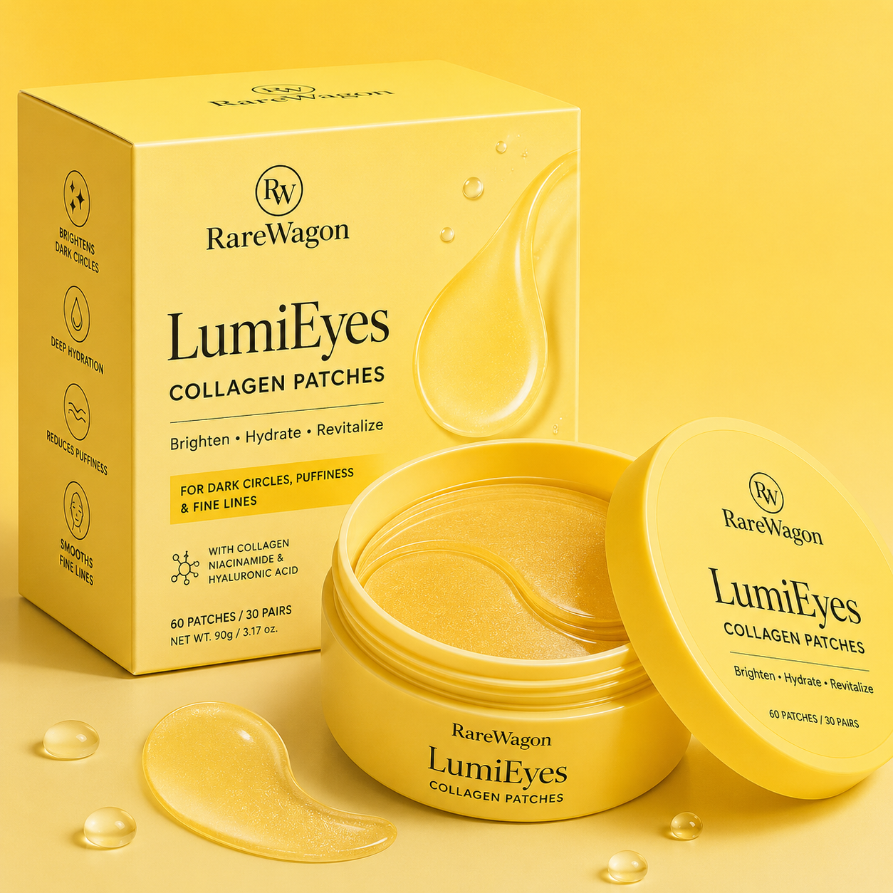 Rarewagon LumiEyes Collagen Patches