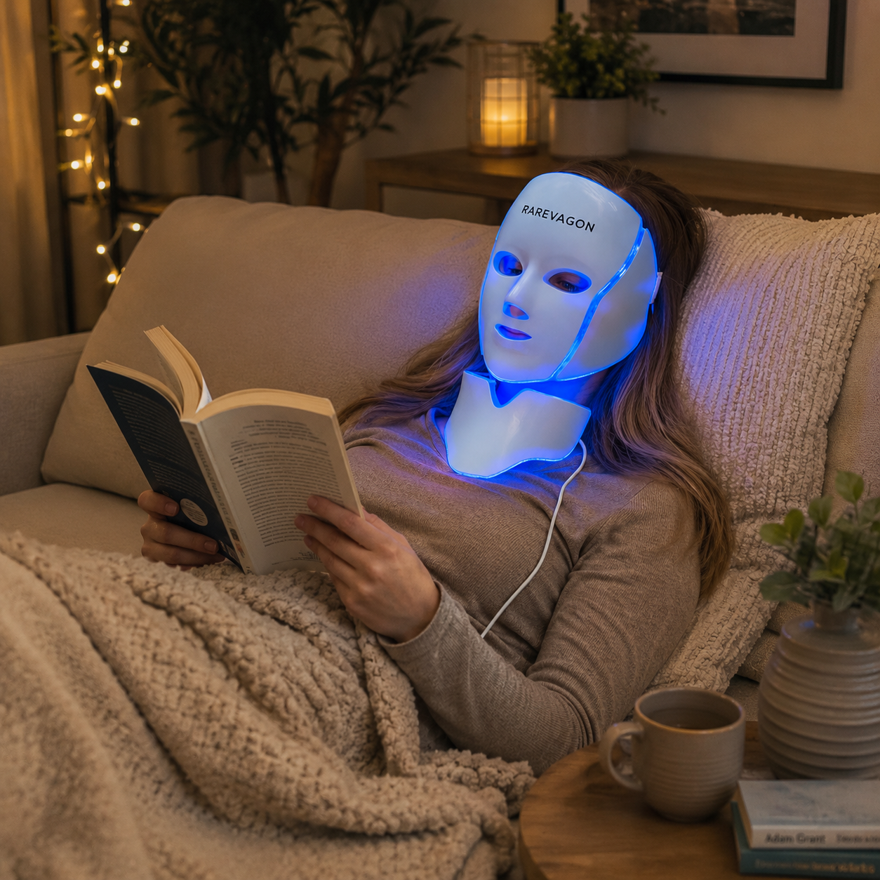 RareWagon LumiGlow LED Rejuvenation Face Mask